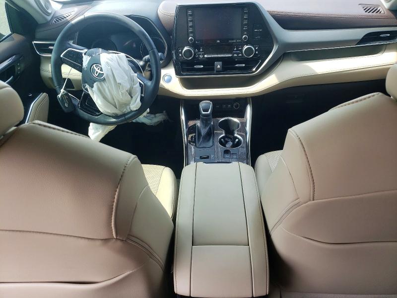 Aukcja sprzedaży 2021 Toyota Highlander Hybrid, vin: 5TDYARAH0MS005467, numer aukcji: 58620436