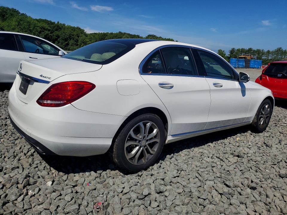 2016 Mercedes-benz C მანქანა იყიდება აუქციონზე, vin: WDDWF4KB4GR143592, აუქციონის ნომერი: 56243376