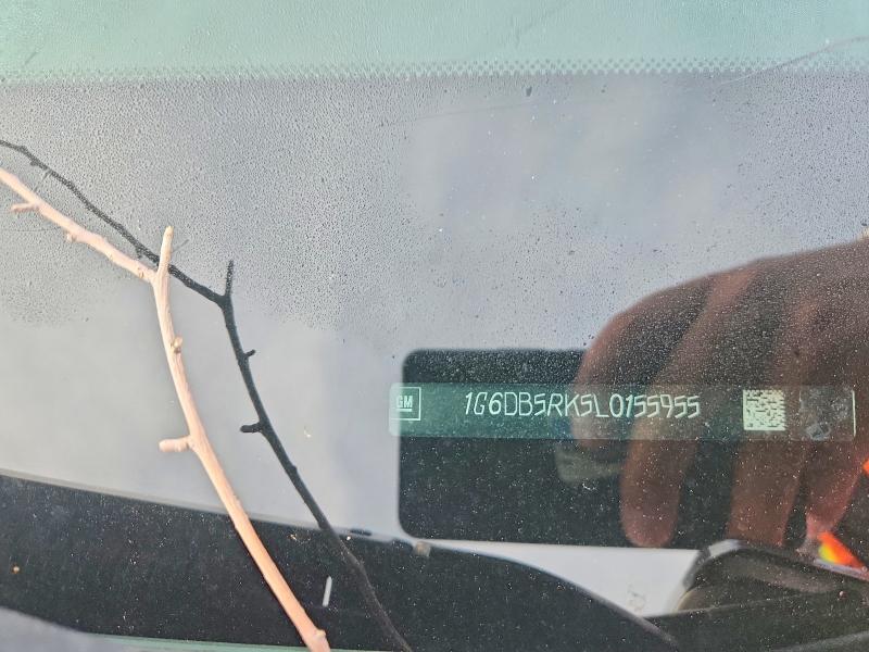 55455616 :رقم المزاد ، 1G6DB5RK5L0155955 vin ، 2020 Cadillac Ct4 مزاد بيع