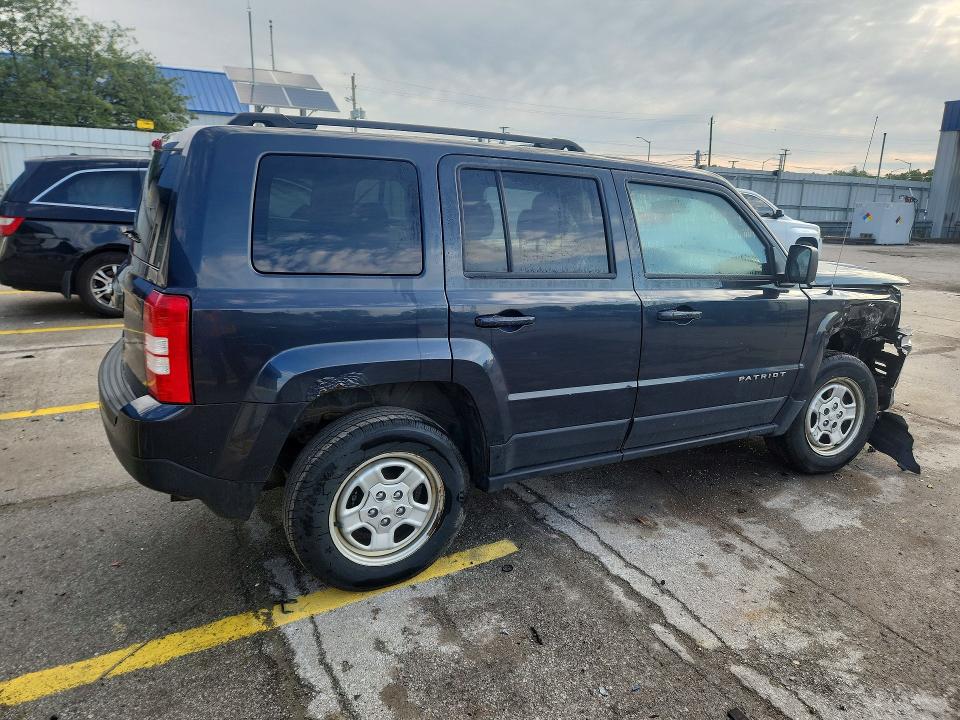 58607256 :رقم المزاد ، 1C4NJRBB3GD520489 vin ، 2016 Jeep Patriot مزاد بيع