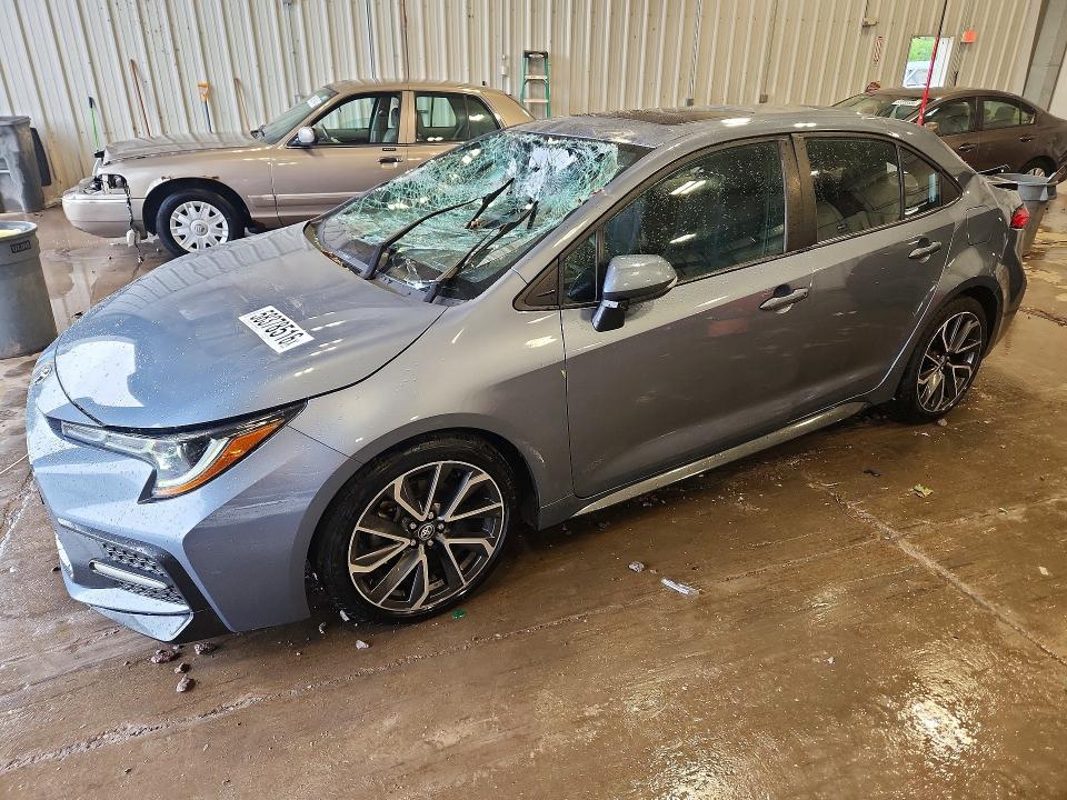 Продажа на аукционе авто 2020 Toyota Corolla, vin: 5YFM4RCE2LP049812, номер лота: 58378516