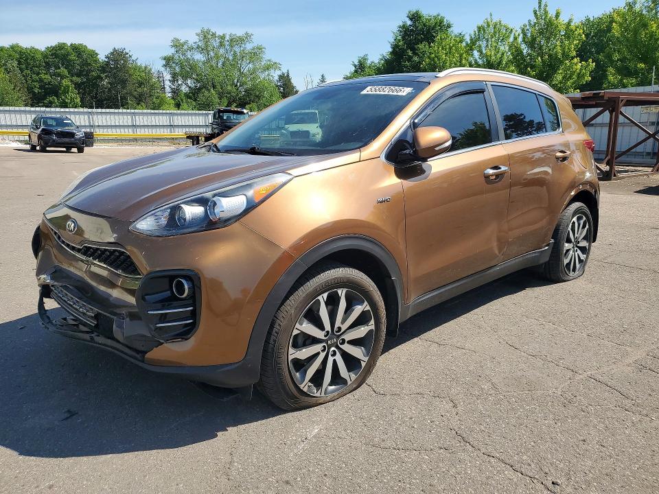 Продаж на аукціоні авто 2017 Kia Sportage, vin: KNDPNCAC6H7167606, номер лоту: 55882666