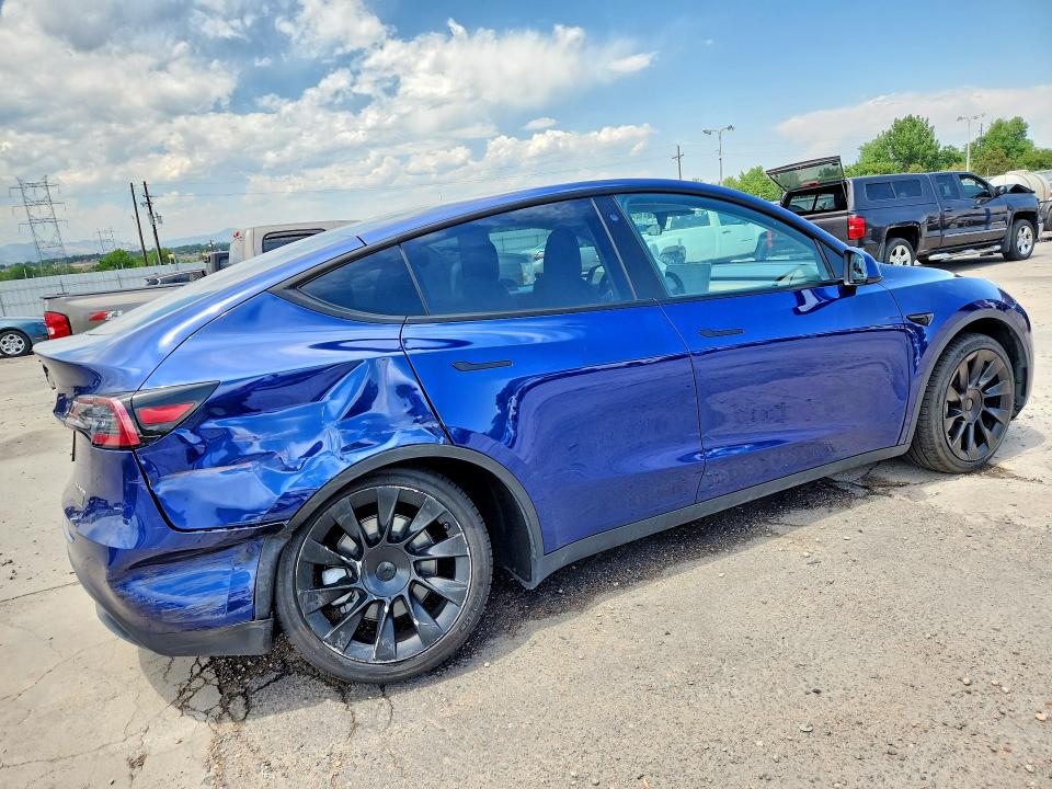 Продажа на аукционе авто 2020 Tesla Model Y, vin: 5YJYGDEEXLF033944, номер лота: 58147156