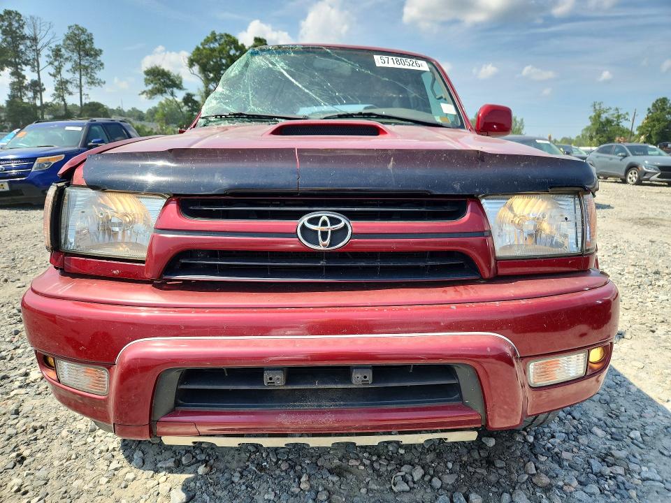 Продаж на аукціоні авто 2002 Toyota 4runner, vin: JT3GN86R020230326, номер лоту: 57180526