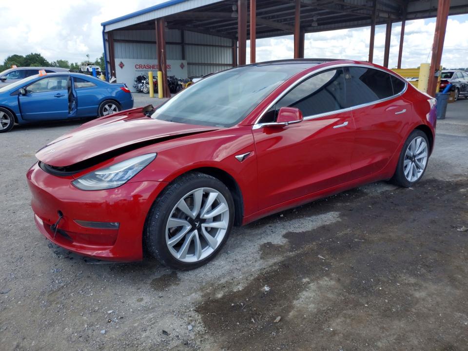 Продаж на аукціоні авто 2018 Tesla Model 3, vin: 5YJ3E1EA2JF153987, номер лоту: 57027186