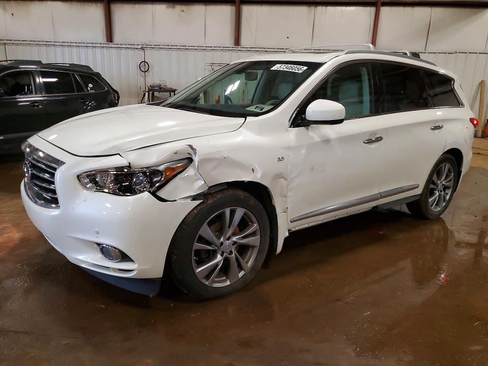 57346056 :رقم المزاد ، 5N1AL0MM0FC511235 vin ، 2015 Infiniti Qx60 مزاد بيع