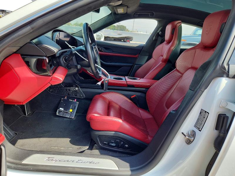 2021 Porsche Taycan მანქანა იყიდება აუქციონზე, vin: WP0AC2Y15MSA63502, აუქციონის ნომერი: 55358726