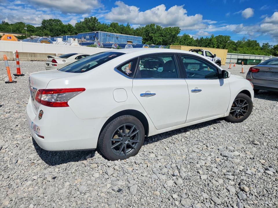 2015 Nissan Sentra მანქანა იყიდება აუქციონზე, vin: 3N1AB7AP1FY244907, აუქციონის ნომერი: 57208346