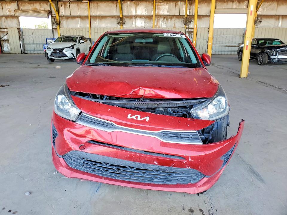 57590776 :رقم المزاد ، 3KPA24AD8NE466183 vin ، 2022 Kia Rio مزاد بيع