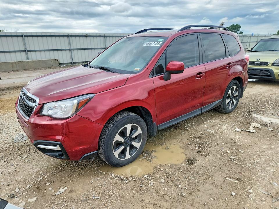 Auction sale of the 2018 Subaru Forester, vin: JF2SJAGC3JH495472, lot number: 55949156