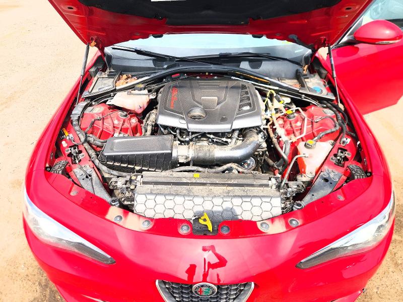 56315666 :رقم المزاد ، ZARFANBN9K7601243 vin ، 2019 Alfa Romeo Giulia مزاد بيع