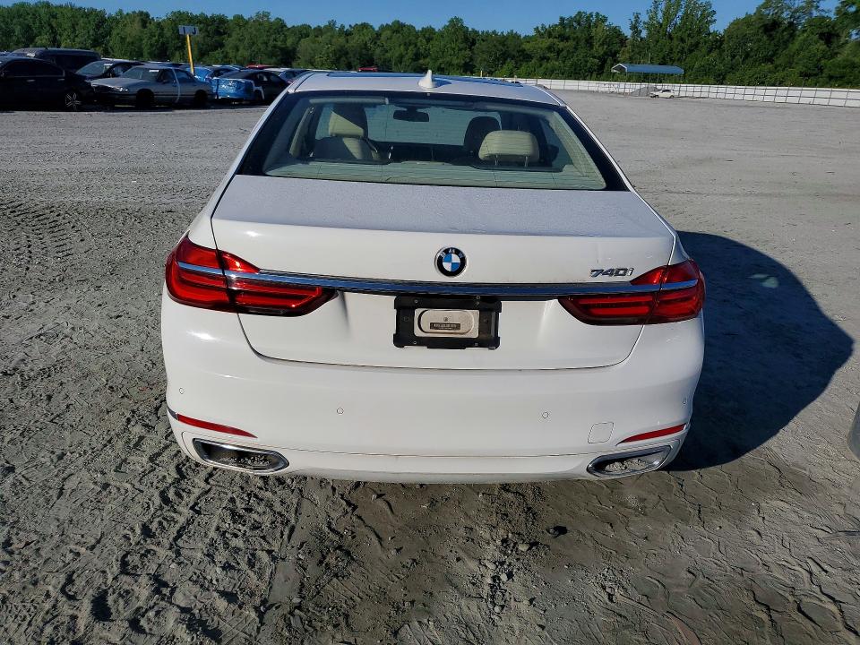 2016 Bmw 740 მანქანა იყიდება აუქციონზე, vin: WBA7E2C57GGD99896, აუქციონის ნომერი: 56065886