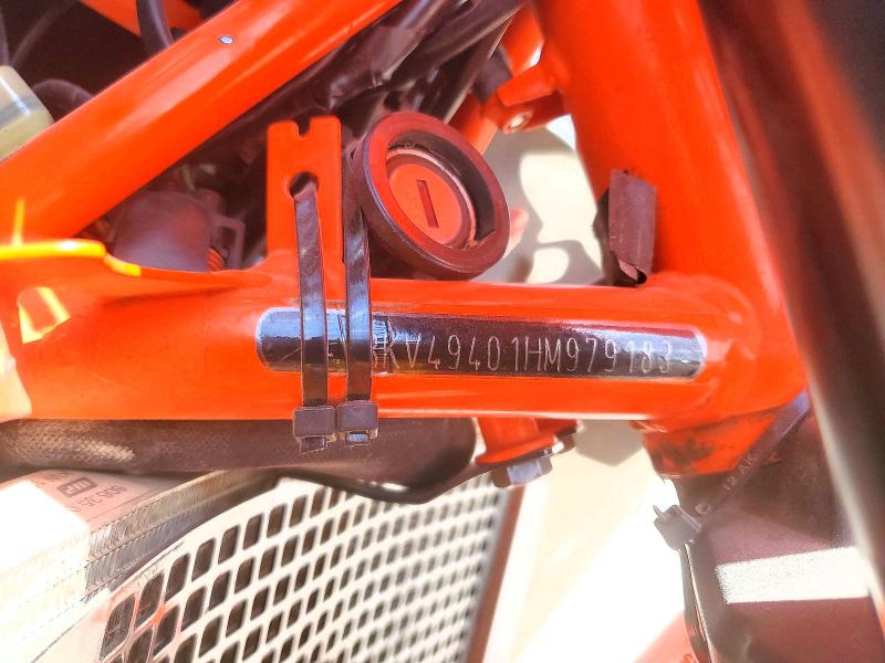 Продажа на аукционе авто 2017 Ktm 1090, vin: VBKV49401HM979183, номер лота: 57039886