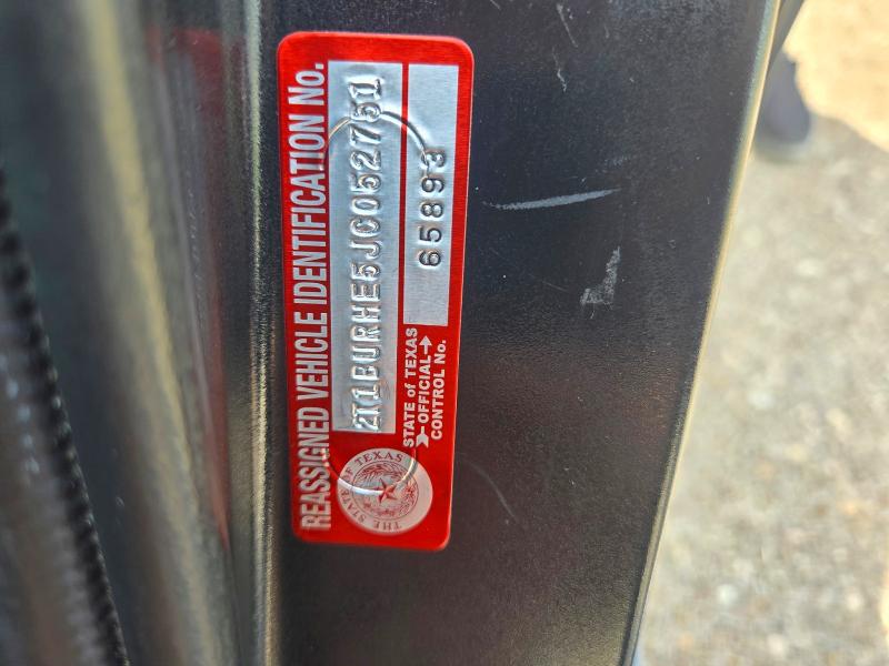 2018 Toyota Corolla მანქანა იყიდება აუქციონზე, vin: 2T1BURHE5JC052751, აუქციონის ნომერი: 48805666