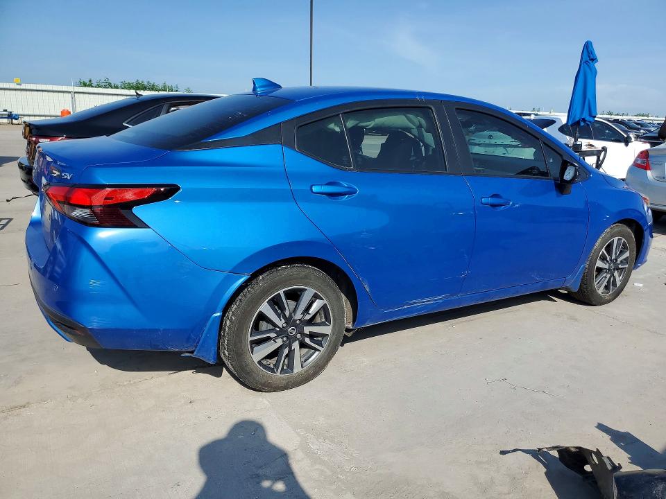 58538316 :رقم المزاد ، 3N1CN8EV0NL820416 vin ، 2022 Nissan Versa مزاد بيع