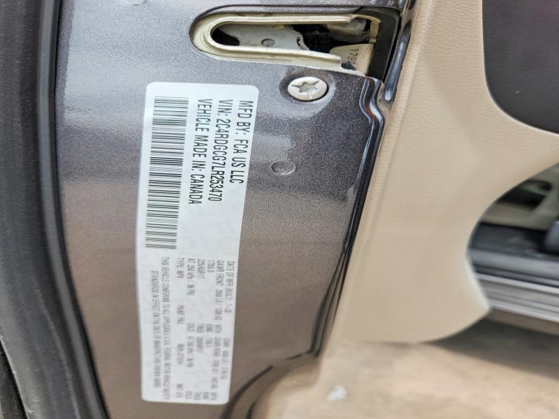 Aukcja sprzedaży 2020 Dodge Grand Caravan, vin: 2C4RDGCG7LR253470, numer aukcji: 57042616