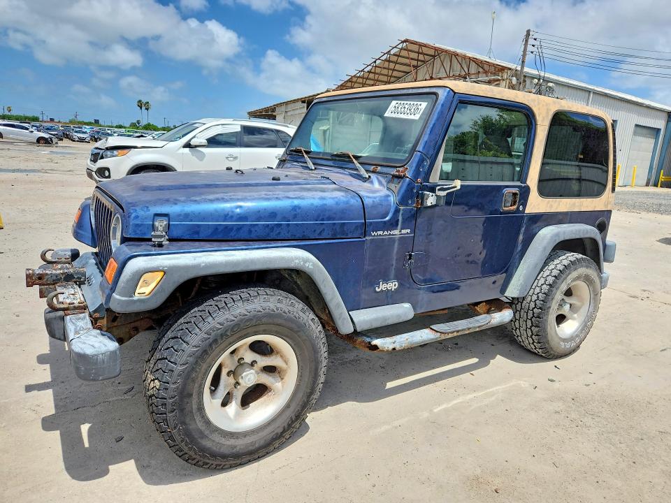 Продажа на аукционе авто 2000 Jeep Wrangler / Tj, vin: 1J4FA29P2YP771267, номер лота: 58353936