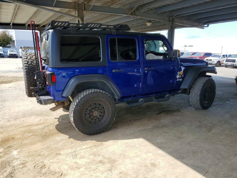 2018 Jeep Wrangler Unlimited მანქანა იყიდება აუქციონზე, vin: 1C4HJXDNXJW331973, აუქციონის ნომერი: 57970566