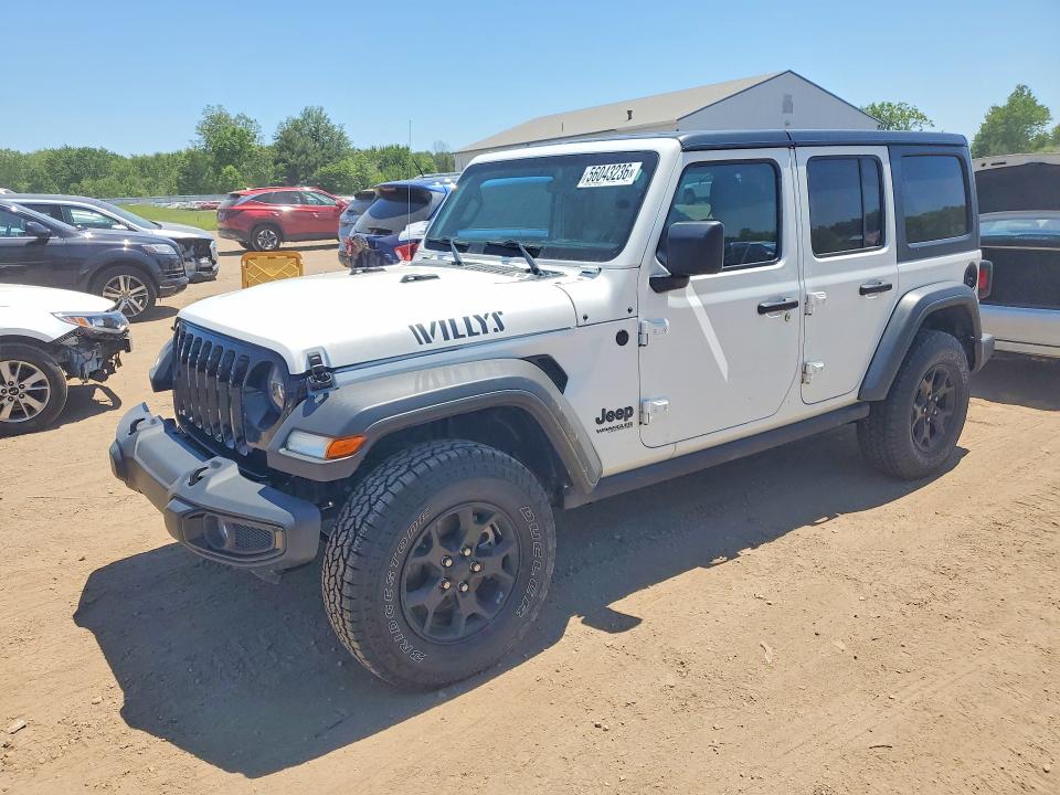 Продажа на аукционе авто 2020 Jeep Wrangler Unlimited, vin: 1C4HJXDN4LW348237, номер лота: 56043236
