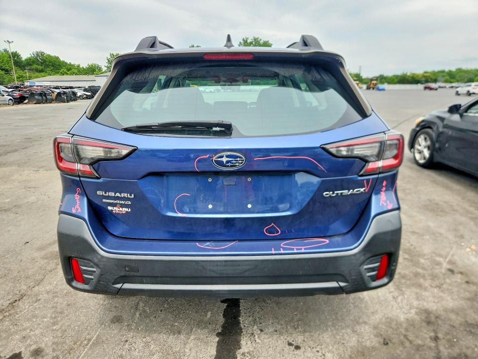 58623736 :رقم المزاد ، 4S4BTAAC6L3261243 vin ، 2020 Subaru Outback مزاد بيع