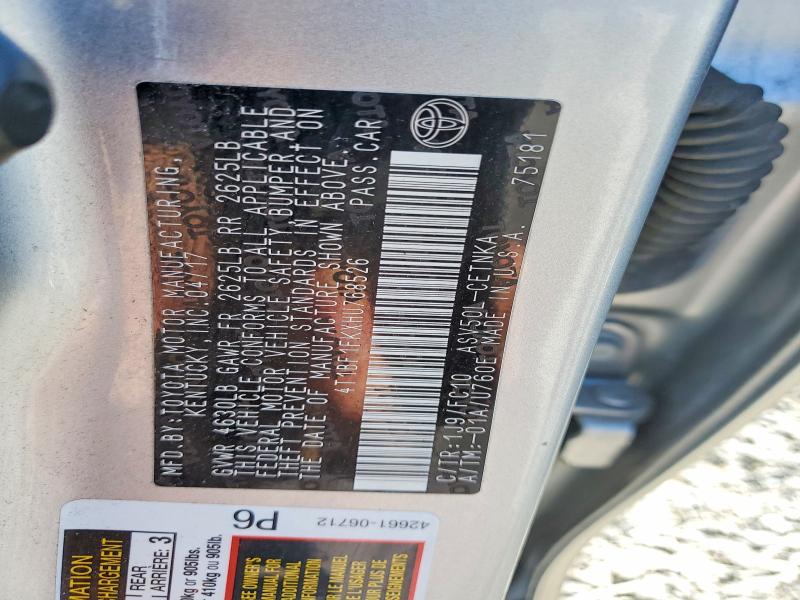 2017 Toyota Camry მანქანა იყიდება აუქციონზე, vin: 4T1BF1FKXHU768526, აუქციონის ნომერი: 57238456