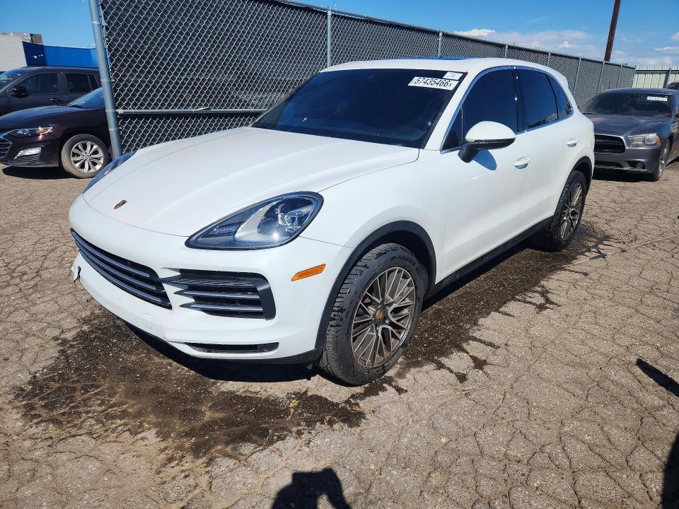 57435466 :رقم المزاد ، WP1AA2AY6KDA10818 vin ، 2019 Porsche Cayenne مزاد بيع
