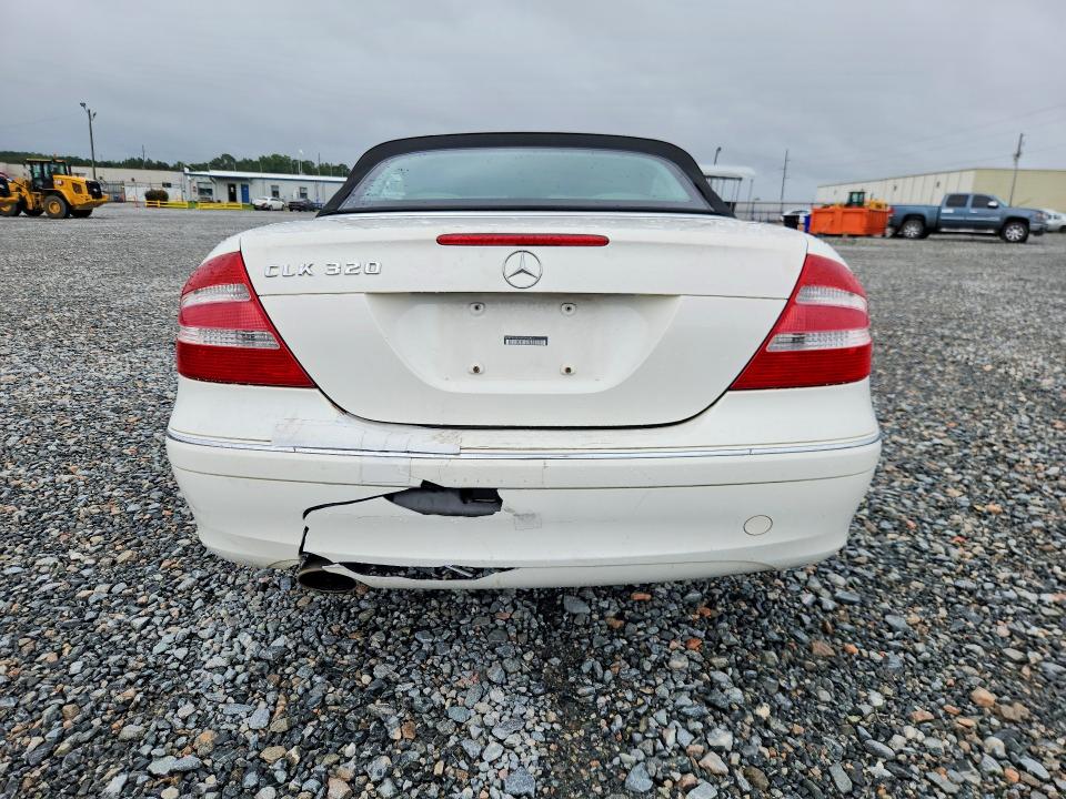 2005 Mercedes-benz Clk მანქანა იყიდება აუქციონზე, vin: WDBTK65G45T045303, აუქციონის ნომერი: 58024086