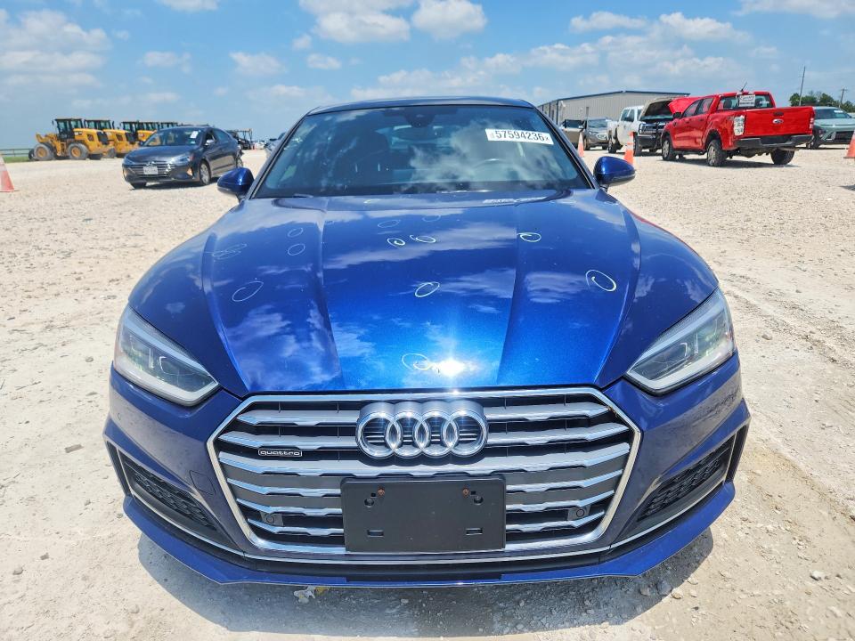 Aukcja sprzedaży 2018 Audi A5, vin: WAUENCF58JA117216, numer aukcji: 57594236