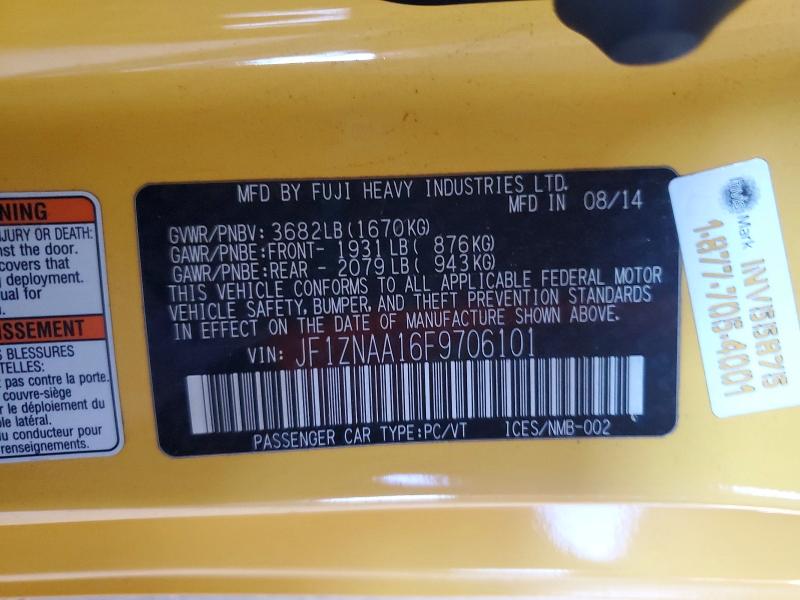 Aukcja sprzedaży 2015 Scion Fr-s, vin: JF1ZNAA16F9706101, numer aukcji: 57735666