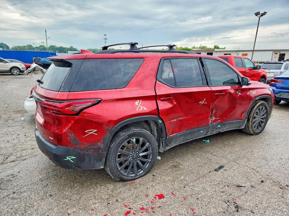 59062046 :رقم المزاد ، 1GNEVJKW6NJ171049 vin ، 2022 Chevrolet Traverse مزاد بيع