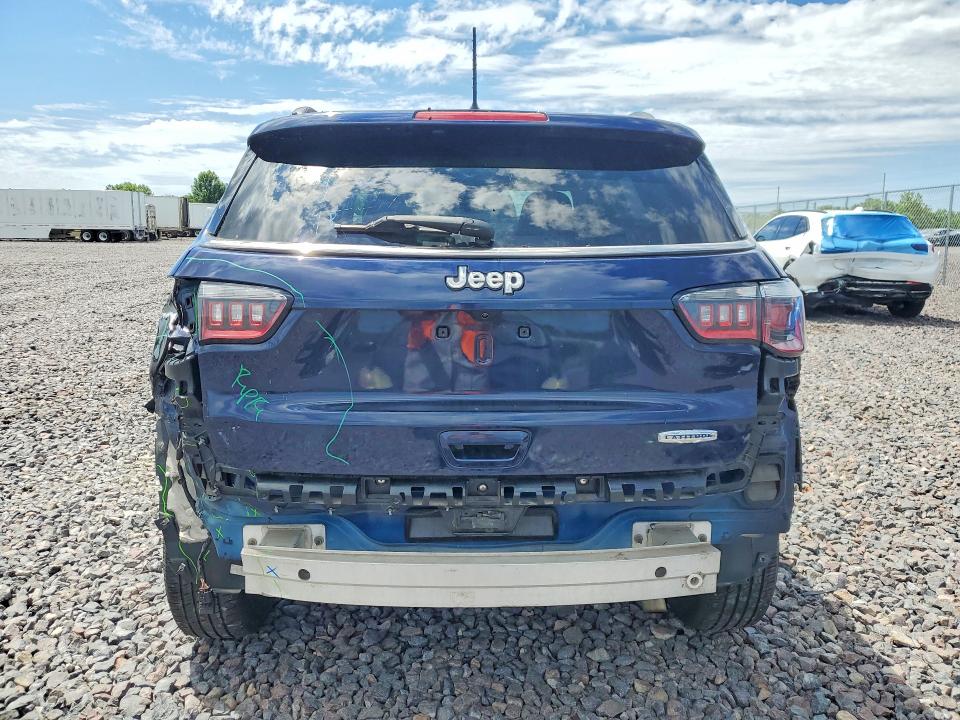 Продажа на аукционе авто 2018 Jeep Compass, vin: 3C4NJCBB7JT318589, номер лота: 56797206
