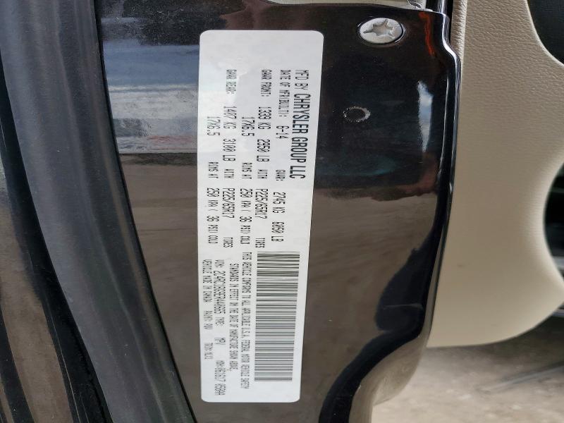 56593046 :رقم المزاد ، 2C4RC1BG9ER440665 vin ، 2014 Chrysler Town & Country مزاد بيع
