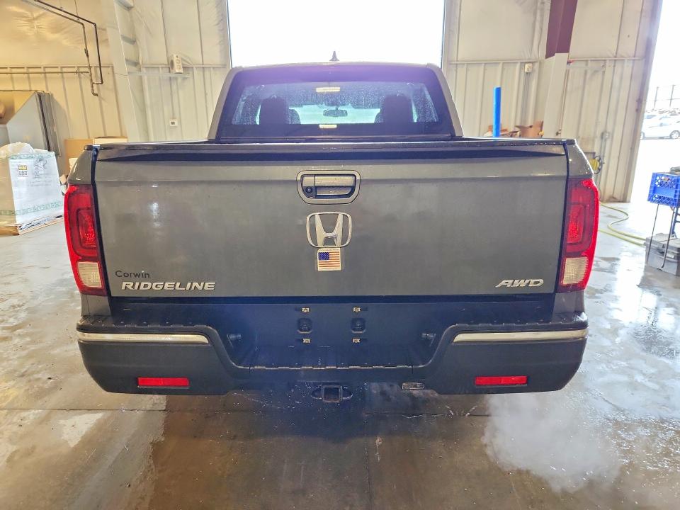 2018 Honda Ridgeline მანქანა იყიდება აუქციონზე, vin: 5FPYK3F65JB001424, აუქციონის ნომერი: 58421626