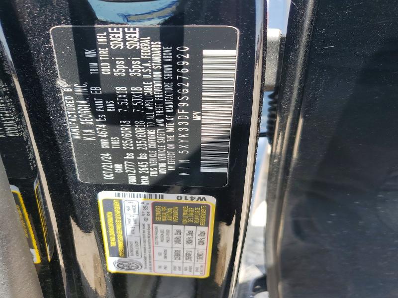 Aukcja sprzedaży 2025 Kia Sportage, vin: 5XYK33DF9SG276920, numer aukcji: 55622926