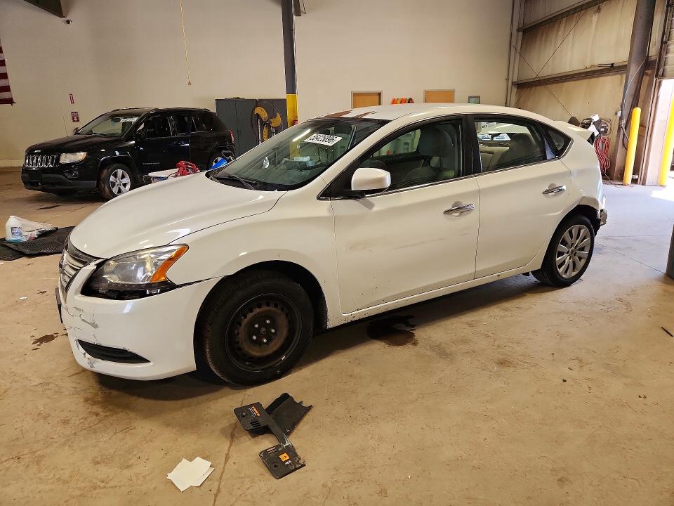 55425896 :رقم المزاد ، 3N1AB7AP2FY365042 vin ، 2015 Nissan Sentra مزاد بيع