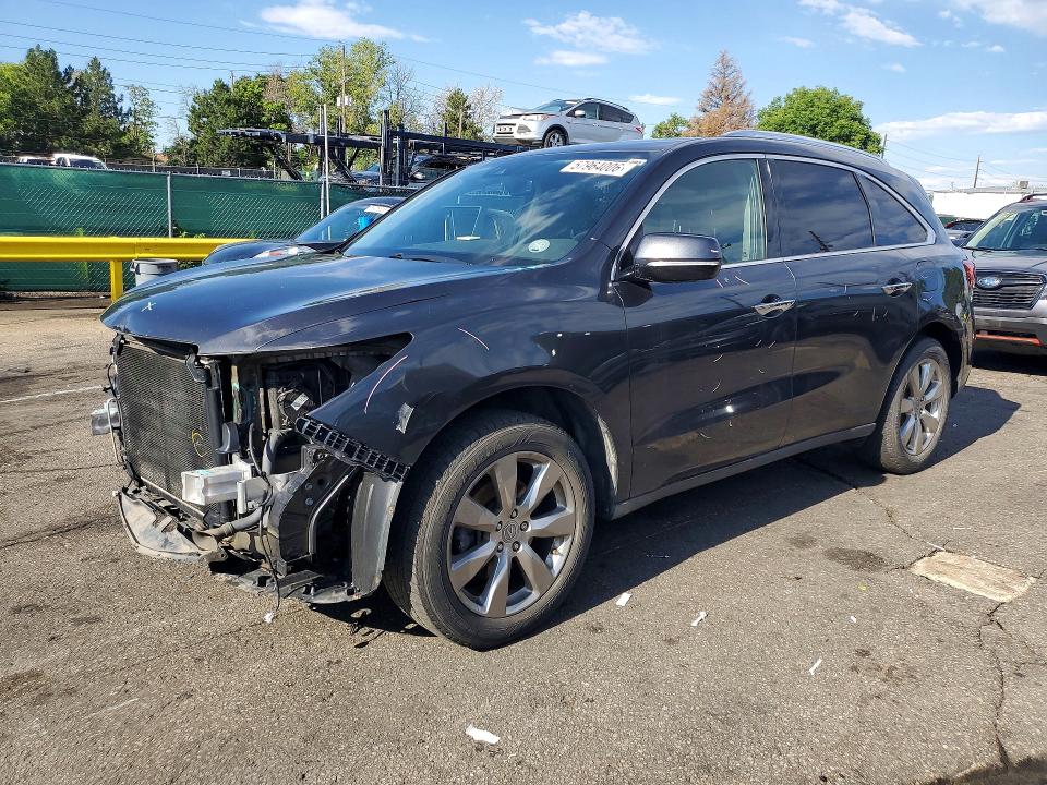 2016 Acura Mdx მანქანა იყიდება აუქციონზე, vin: 5FRYD4H98GB025353, აუქციონის ნომერი: 57964006
