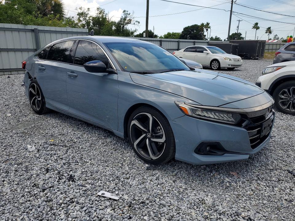Продаж на аукціоні авто 2021 Honda Accord, vin: 1HGCV1F34MA074741, номер лоту: 77249045