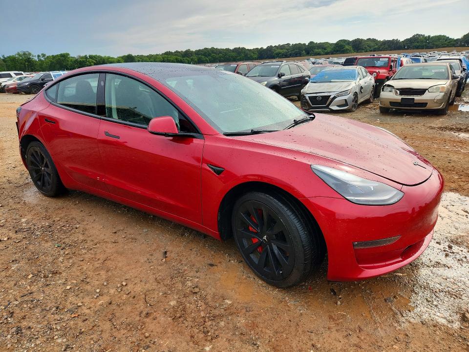 Продажа на аукционе авто 2022 Tesla Model 3, vin: 5YJ3E1EB3NF186060, номер лота: 55603466