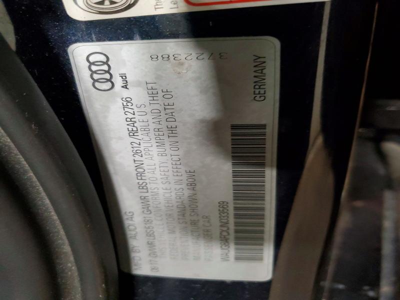 Продажа на аукционе авто 2018 Audi A6, vin: WAUG8AFCXJN033569, номер лота: 56863866