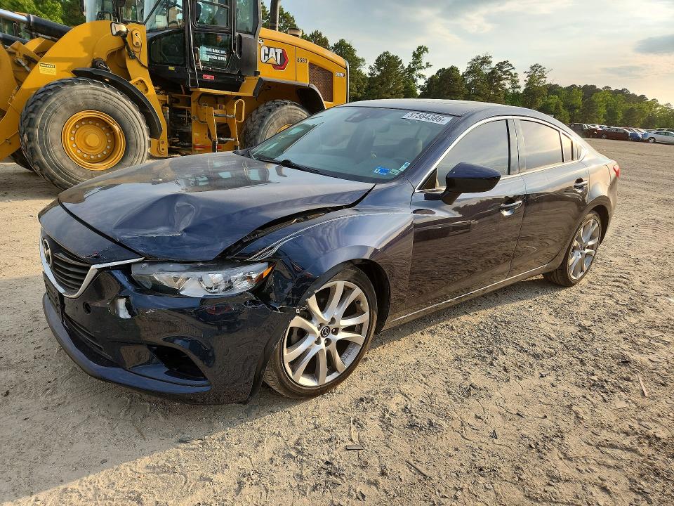 Продажа на аукционе авто 2015 Mazda 6, vin: JM1GJ1T5XF1213100, номер лота: 57384386