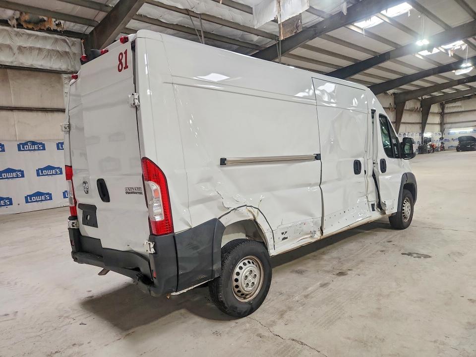 57142966 :رقم المزاد ، 3C6MRVHGXSE552709 vin ، 2025 Ram Promaster 3500 مزاد بيع