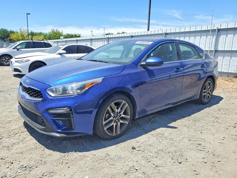 2021 Kia Forte მანქანა იყიდება აუქციონზე, vin: 3KPF54AD8ME280493, აუქციონის ნომერი: 58589486