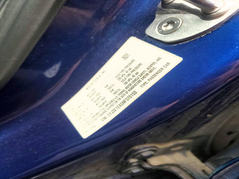 Aukcja sprzedaży 2022 Tesla Model 3, vin: 5YJ3E1EA5NF370150, numer aukcji: 58144526