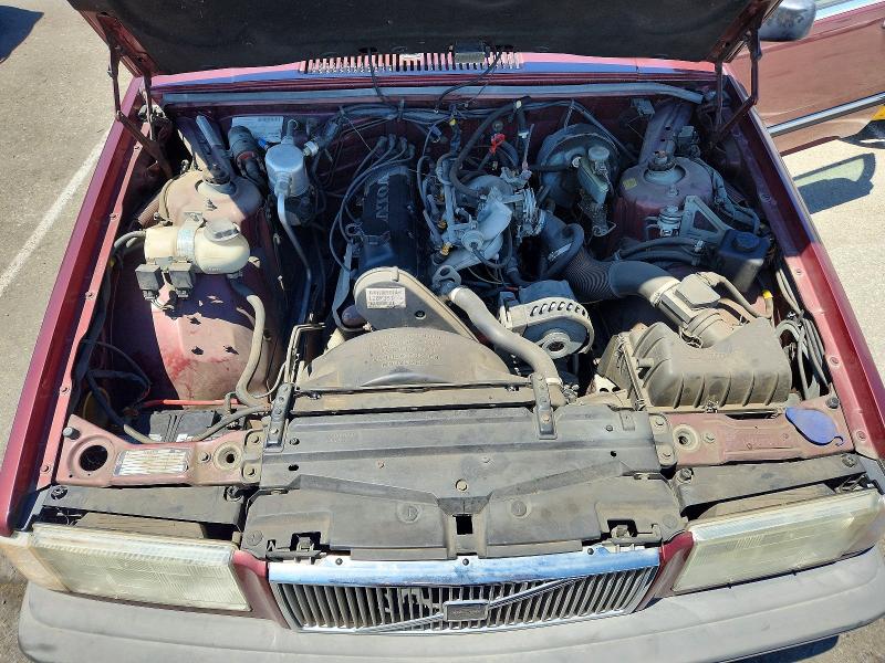 1990 Volvo 740 მანქანა იყიდება აუქციონზე, vin: YV1FA8848L2452536, აუქციონის ნომერი: 59016026
