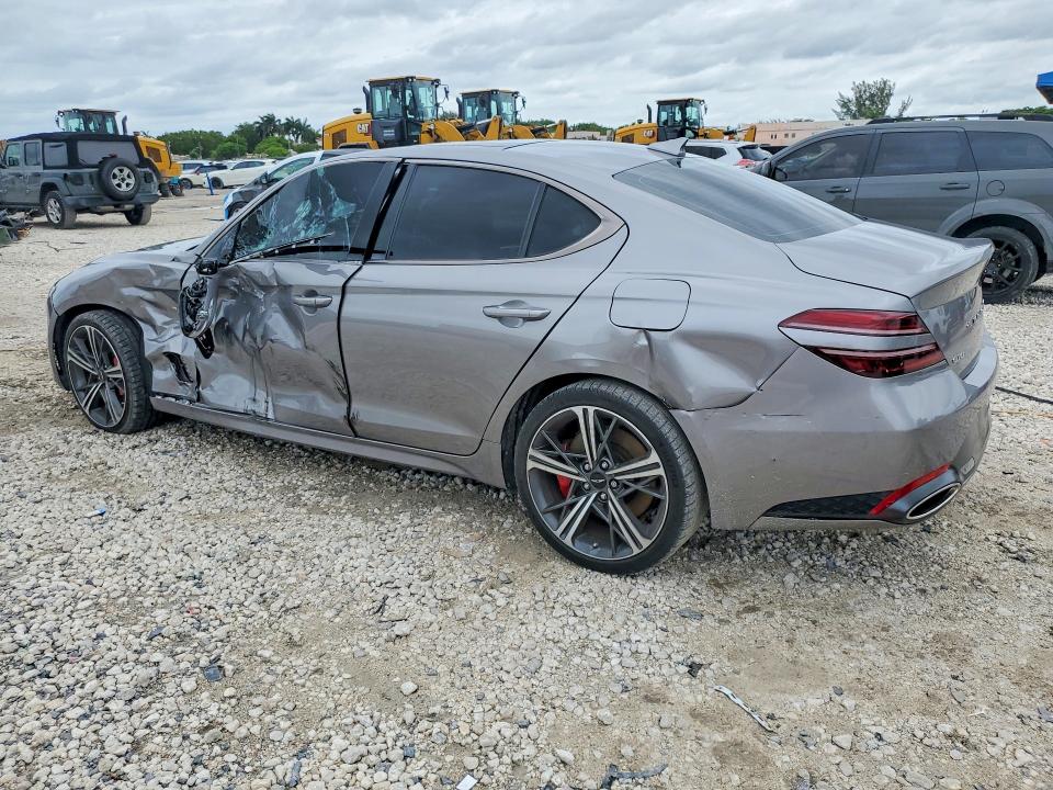 56164406 :رقم المزاد ، KMTG54SE5RU141301 vin ، 2024 Genesis G70 مزاد بيع