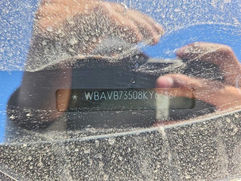 59253396 :رقم المزاد ، WBAVB73508KY63667 vin ، 2008 Bmw 335 مزاد بيع