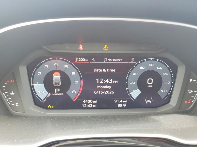 Aukcja sprzedaży 2025 Audi Q3, vin: WA1DECF3XS1088293, numer aukcji: 57238376
