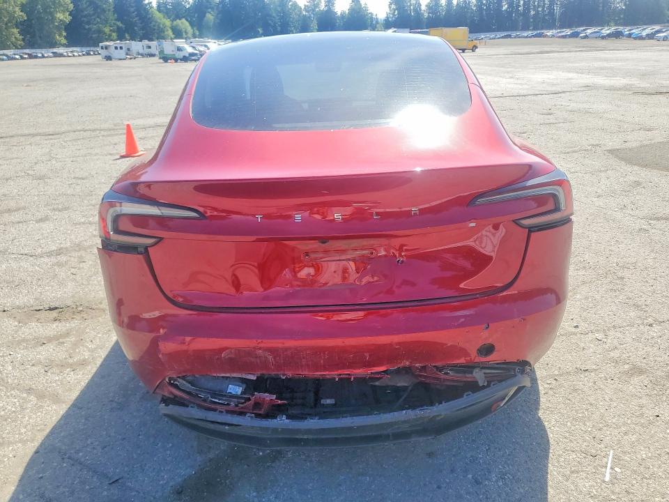 55798996 :رقم المزاد ، 5YJ3E1EA3RF786042 vin ، 2024 Tesla Model 3 مزاد بيع