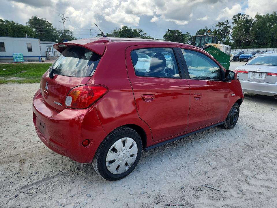2015 Mitsubishi Mirage მანქანა იყიდება აუქციონზე, vin: ML32A3HJ4FH038266, აუქციონის ნომერი: 56874656