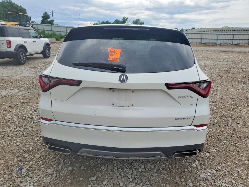 58025776 :رقم المزاد ، 5J8YE1H34SL035569 vin ، 2025 Acura Mdx مزاد بيع